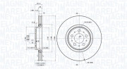 360406077400 Brzdový kotouč MAGNETI MARELLI