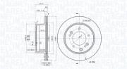 360406078301 MAGNETI MARELLI brzdový kotúč 360406078301 MAGNETI MARELLI