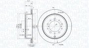 360406080001 Brzdový kotouč MAGNETI MARELLI