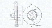 360406081101 Brzdový kotouč MAGNETI MARELLI