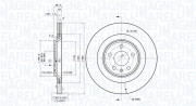 360406081701 Brzdový kotouč MAGNETI MARELLI