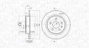 360406092001 Brzdový kotouč MAGNETI MARELLI