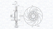 360406101901 Brzdový kotouč MAGNETI MARELLI