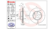 360406108401 Brzdový kotouč MAGNETI MARELLI