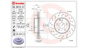 360406108901 Brzdový kotouč MAGNETI MARELLI