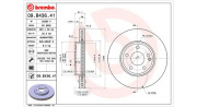 360406113401 Brzdový kotouč MAGNETI MARELLI