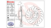 360406116001 MAGNETI MARELLI brzdový kotúč 360406116001 MAGNETI MARELLI