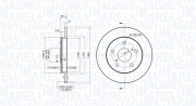 360406117301 Brzdový kotouč MAGNETI MARELLI