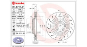 360406118601 Brzdový kotouč MAGNETI MARELLI