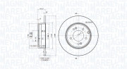 360406118901 Brzdový kotouč MAGNETI MARELLI