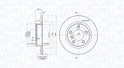 360406121401 Brzdový kotouč MAGNETI MARELLI