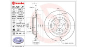 360406122701 Brzdový kotouč MAGNETI MARELLI