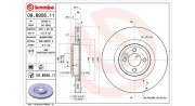 360406123101 Brzdový kotouč MAGNETI MARELLI