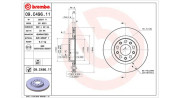 360406127701 Brzdový kotouč MAGNETI MARELLI