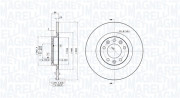 360406139101 MAGNETI MARELLI brzdový kotúč 360406139101 MAGNETI MARELLI