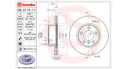 360406151801 Brzdový kotouč MAGNETI MARELLI