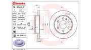 360406165401 Brzdový kotouč MAGNETI MARELLI