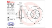 360406166101 Brzdový kotouč MAGNETI MARELLI