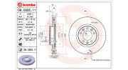 360406166401 Brzdový kotouč MAGNETI MARELLI