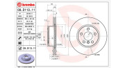 360406166701 Brzdový kotouč MAGNETI MARELLI