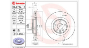 360406168101 Brzdový kotouč MAGNETI MARELLI