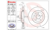 360406168301 Brzdový kotouč MAGNETI MARELLI