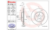 360406178801 Brzdový kotouč MAGNETI MARELLI