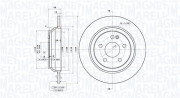 360406181901 Brzdový kotouč MAGNETI MARELLI