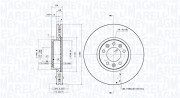 360406182901 Brzdový kotouč MAGNETI MARELLI