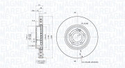 360406183001 Brzdový kotouč MAGNETI MARELLI