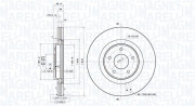 360406183901 MAGNETI MARELLI brzdový kotúč 360406183901 MAGNETI MARELLI