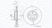 360406184201 Brzdový kotouč MAGNETI MARELLI