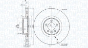 360406184301 Brzdový kotouč MAGNETI MARELLI