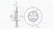 360406184901 Brzdový kotouč MAGNETI MARELLI