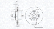 360406185901 Brzdový kotouč MAGNETI MARELLI