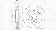 360406186101 Brzdový kotouč MAGNETI MARELLI