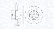 360406186801 Brzdový kotouč MAGNETI MARELLI