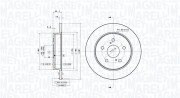 360406214701 Brzdový kotouč MAGNETI MARELLI