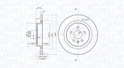 360406214801 Brzdový kotouč MAGNETI MARELLI