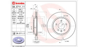 360406171401 Brzdový kotouč MAGNETI MARELLI