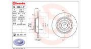 360406173401 Brzdový kotouč MAGNETI MARELLI