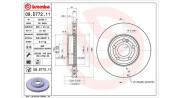 360406173701 Brzdový kotouč MAGNETI MARELLI