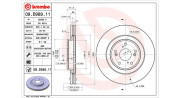 360406173901 Brzdový kotouč MAGNETI MARELLI