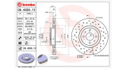 360406000402 Brzdový kotouč MAGNETI MARELLI