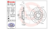 360406001302 Brzdový kotouč MAGNETI MARELLI