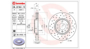 360406008202 Brzdový kotouč MAGNETI MARELLI