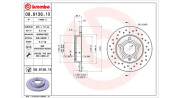 360406012202 Brzdový kotouč MAGNETI MARELLI