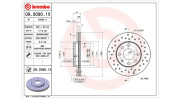 360406037302 Brzdový kotouč MAGNETI MARELLI