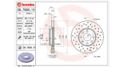 360406038702 Brzdový kotouč MAGNETI MARELLI