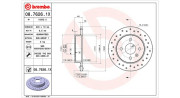 360406038902 Brzdový kotouč MAGNETI MARELLI